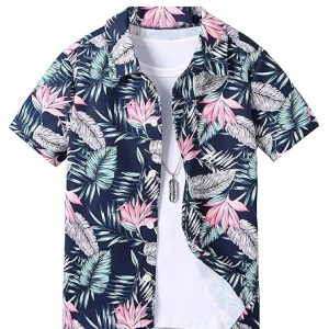 TAGAS Boy's Striped Regular Fit Shirt